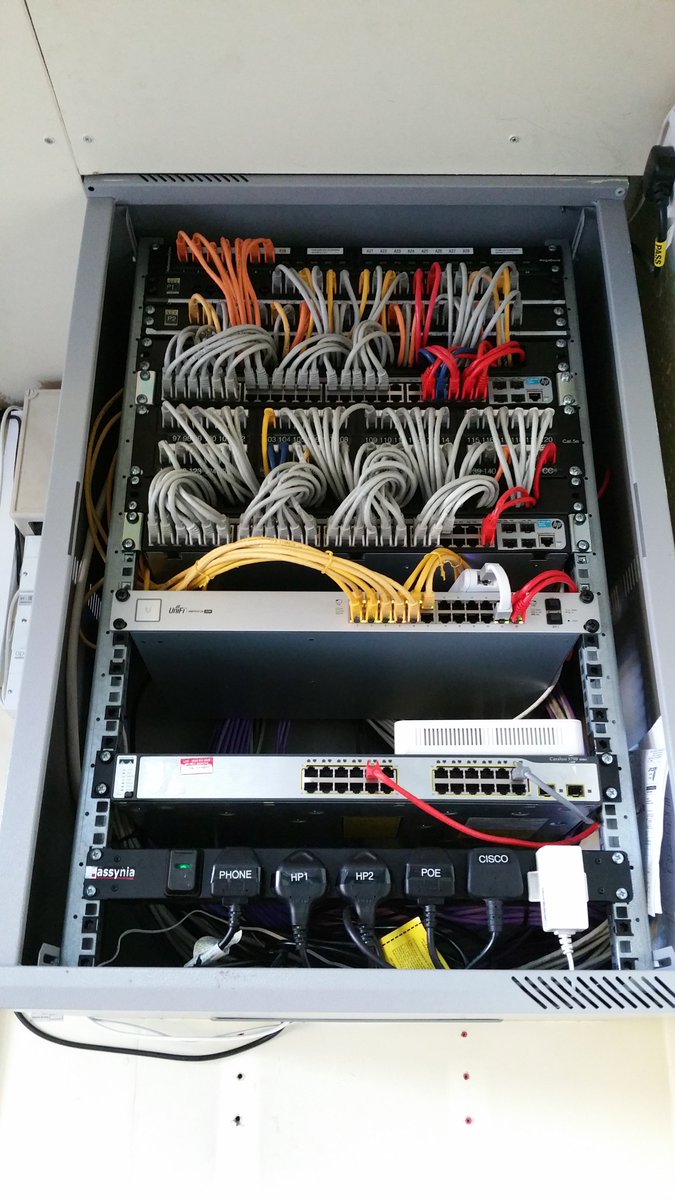 WesternBusiness's tweet image. More or less a total re-wire #lightingfast