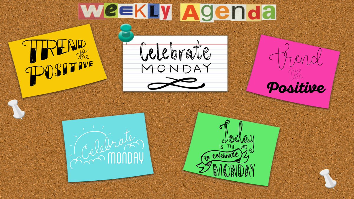KathrynM101's tweet photo. Loving the new #CelebrateMonday &amp; #TrendthePositive Messages from @Buncee! https://t.co/UKAHNx4yPB