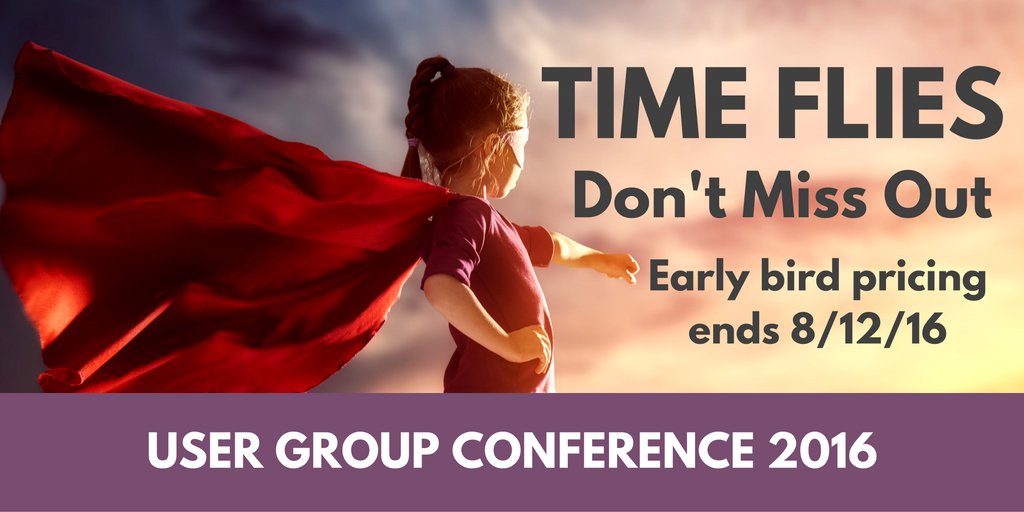 EssetteInc's tweet photo. Don't miss out! #EssetteUserGroup2016 early bird registration ends Fri. 8/12. https://t.co/sGrywsDhWm https://t.co/GmGBPkSTDk