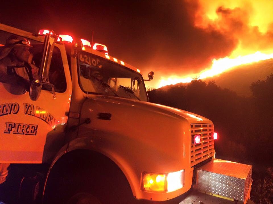 cvifd's tweet photo. #CVIFD working the #PilotFire on a #StrikeTeam assignment https://t.co/rvvSett3rW