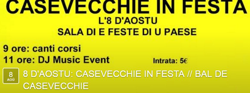 Corseorientale's tweet image. #CASEVECCHIE in festa ce soir !!!! #corseorientale #bal #soiree #corse