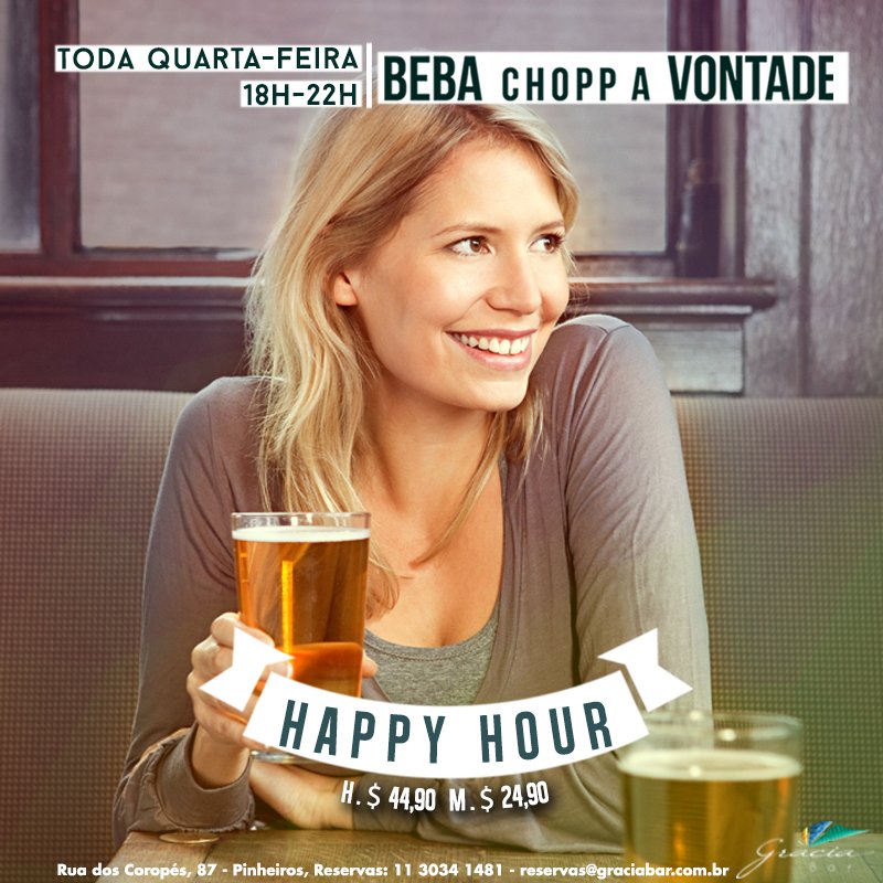 graciabar's tweet photo. Toda quarta-feira tem chopp Brahma à vontade das 18h até 22h!! Não vai perder! https://t.co/qk5lFM2Pof