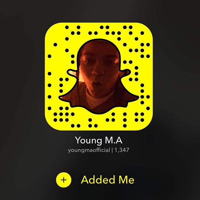 young ma snapchat name.