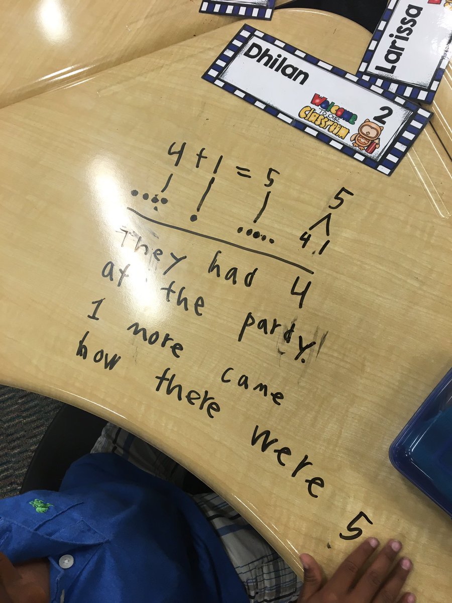 MrsMiller404's tweet photo. Great math thinking Dhilan! #camlearns #firstgrademath https://t.co/mJIey4ivmF