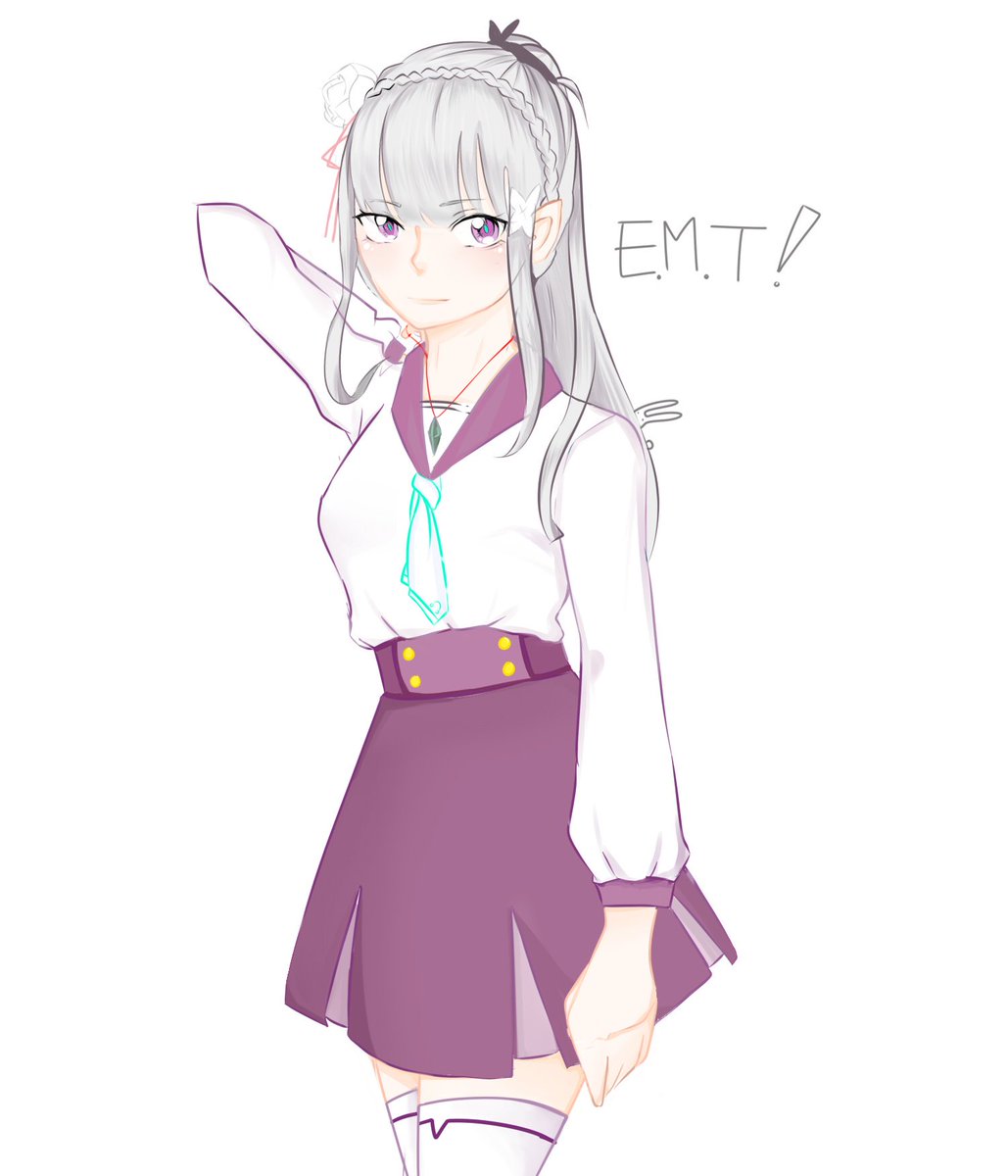 projectcodeYORU's tweet image. E.M.T 에미리아땅 마지 텐시 
+페텔기우스다음으로 첫인상 최악이 오늘 최고였다. (조연으로는)