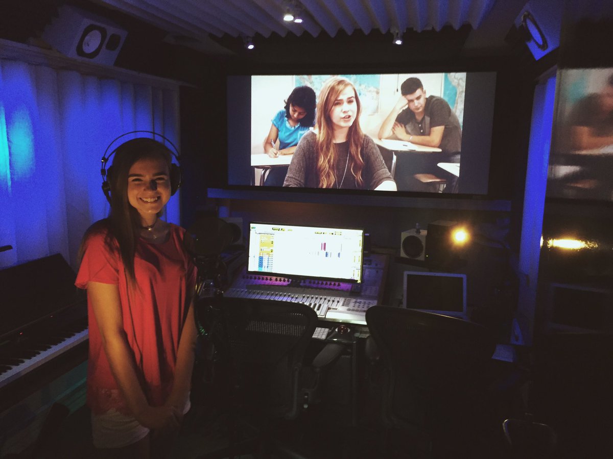 macyyyanne's tweet photo. Had a great time line dubbing today! Super excited for PREPPER!! Make sure to check it out! #prepperfilm https://t.co/DejS9AwYhz