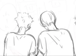 なんかもう描いてるだけで幸せ…(';ω;`)
リエーフが月島大好きすぎて… 