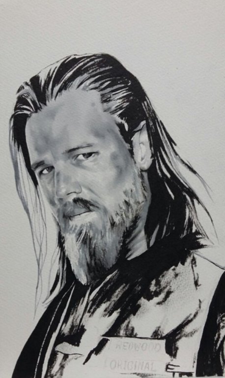 KateySagal's tweet photo. Another Opie from Mark Bickley #FanArt https://t.co/zg5IPdmrF5