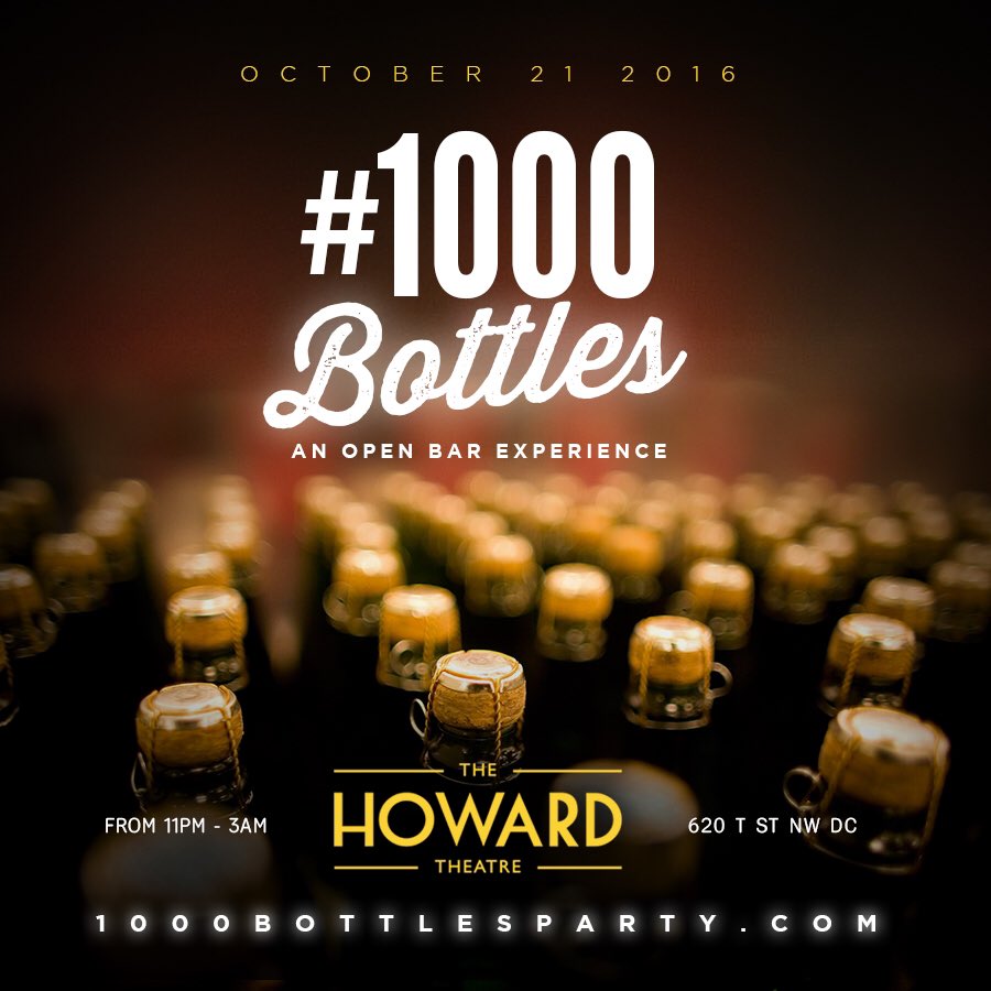 DjChubbESwagg's tweet photo. Howard Homecoming this year we not playing fair #ThousandBottles #CultureCreators #BandoBlockParty ON SALE NOW https://t.co/sPyXkhHgis