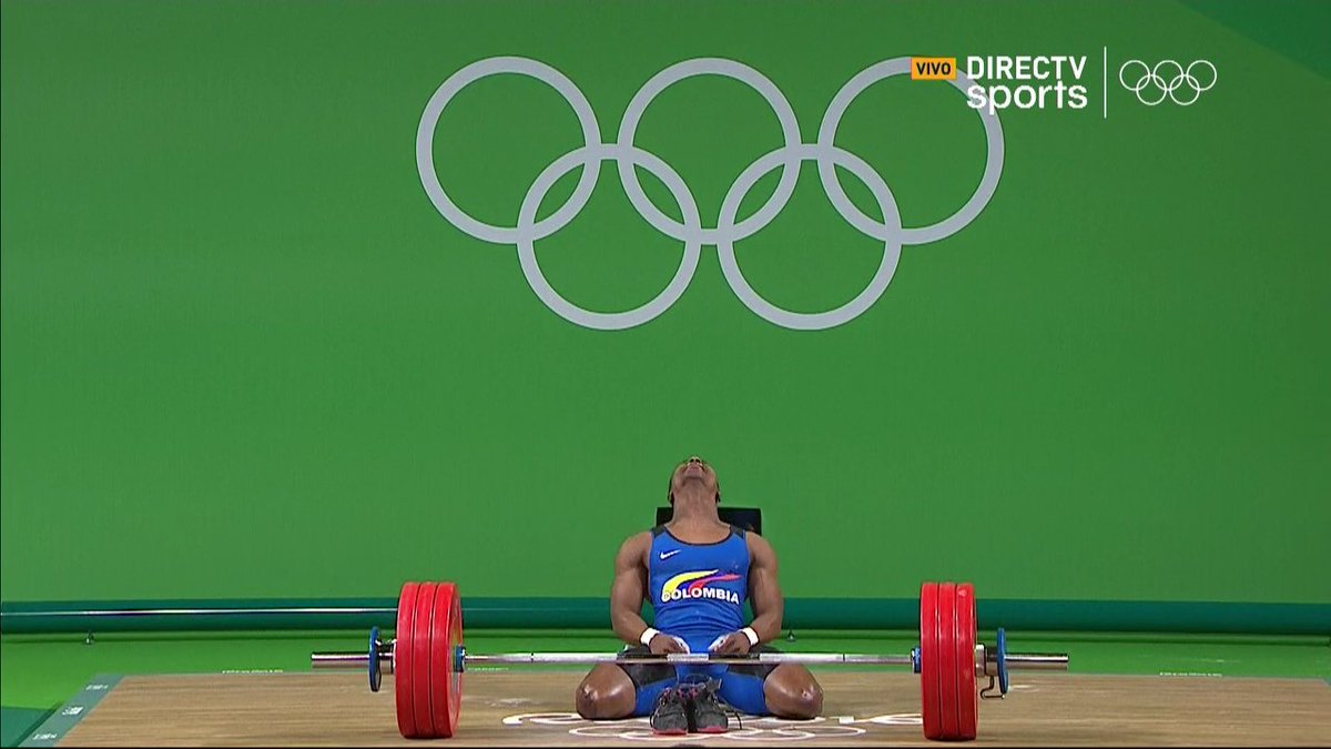 DSports's tweet photo. 👏👏 ¡Medalla de #oro para Oscar Figueroa en #LevantamientoDePesas! Festeja #COL en #Rio2016EnDIRECTV. https://t.co/5b8YBgEmvD