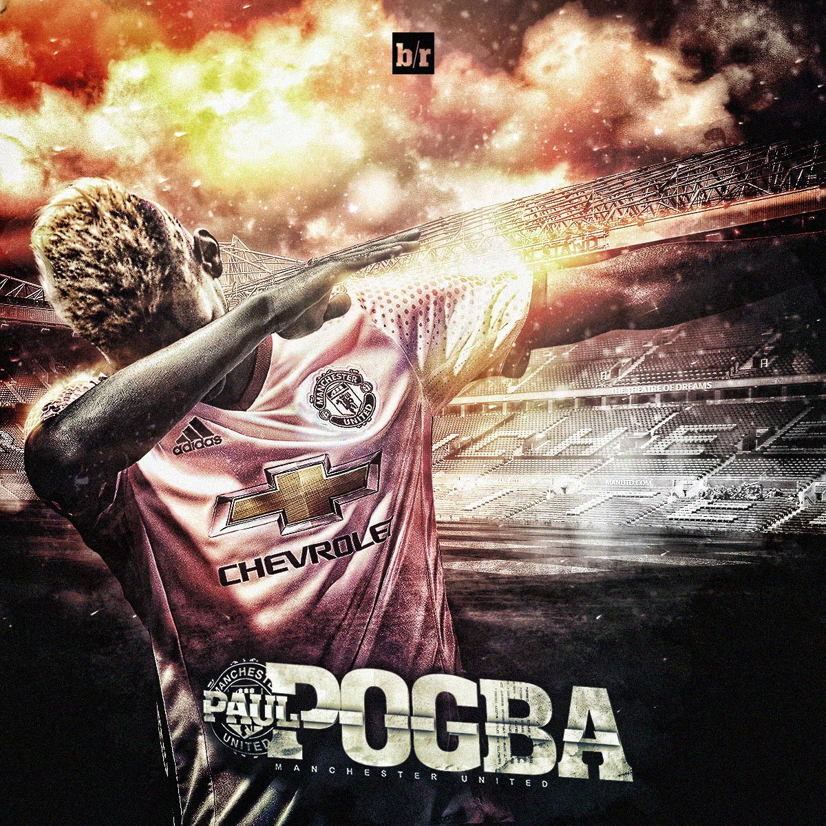 brfootball's tweet photo. Paul Pogba is a Manchester United player once again 🙌🏼 #MUFC #Pogback https://t.co/EeNcKgr3df