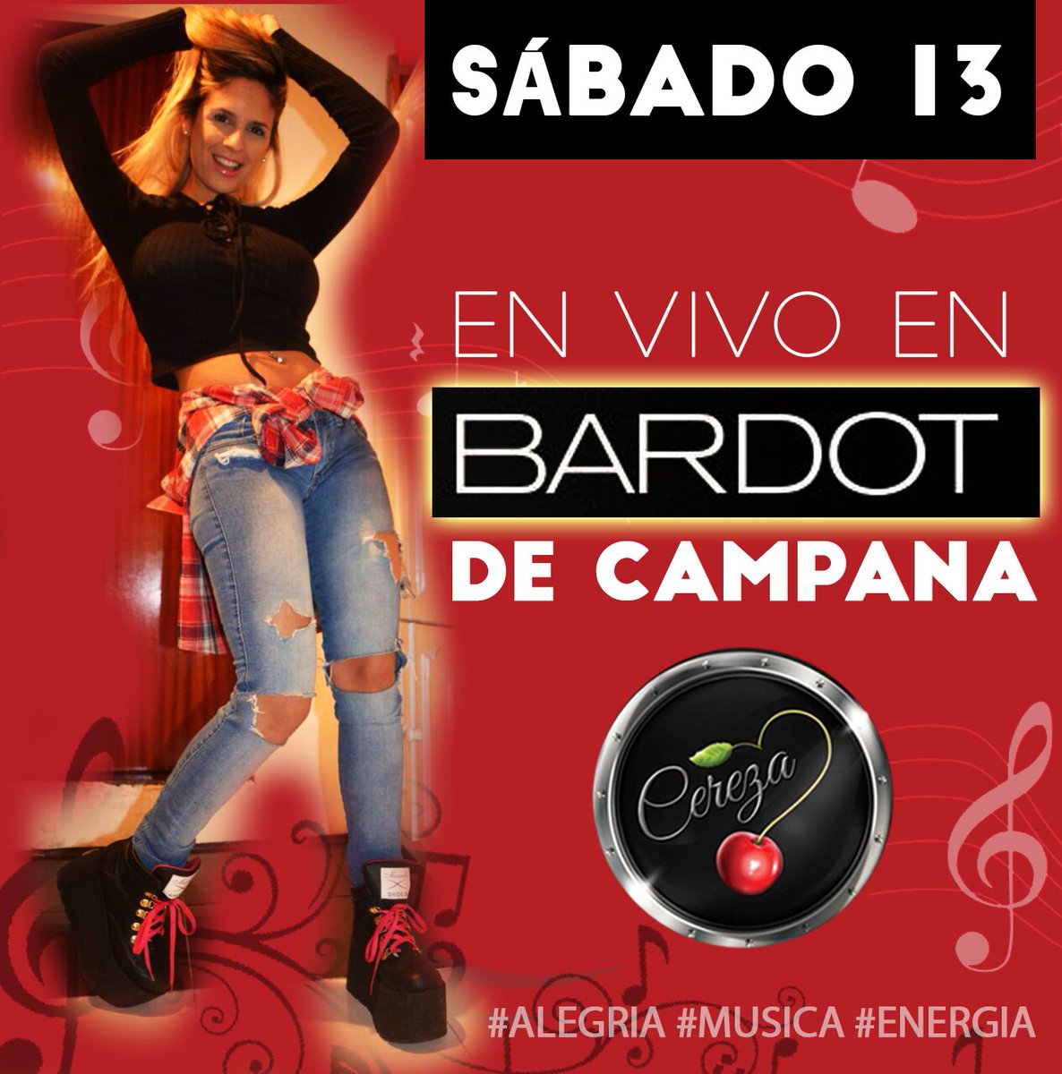 puagroup's tweet photo. @carittopagano @Cerezaok @puatibuok este sábado llevamos la musica a Bardot de Campana !! 🎉🎉🎉! ahi nos vemos amigos! https://t.co/AXUjrdDfn2
