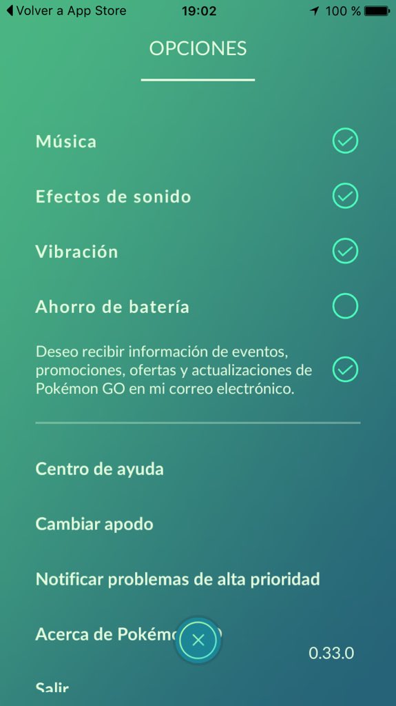 PokemonGoLAnews's tweet photo. 🔴Ahora puedes cambiar tu apodo (una vez) y han agregado nuevamente el Ahorro de batería en iOS #PokemonGoChile https://t.co/43k7kgv24a