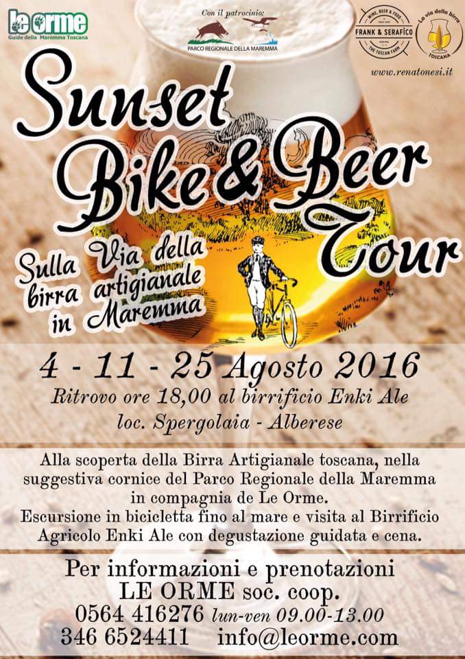 Nuove date per i nostri #beertour in #maremma #summer edition.
#sempresulavia #birraartigianale