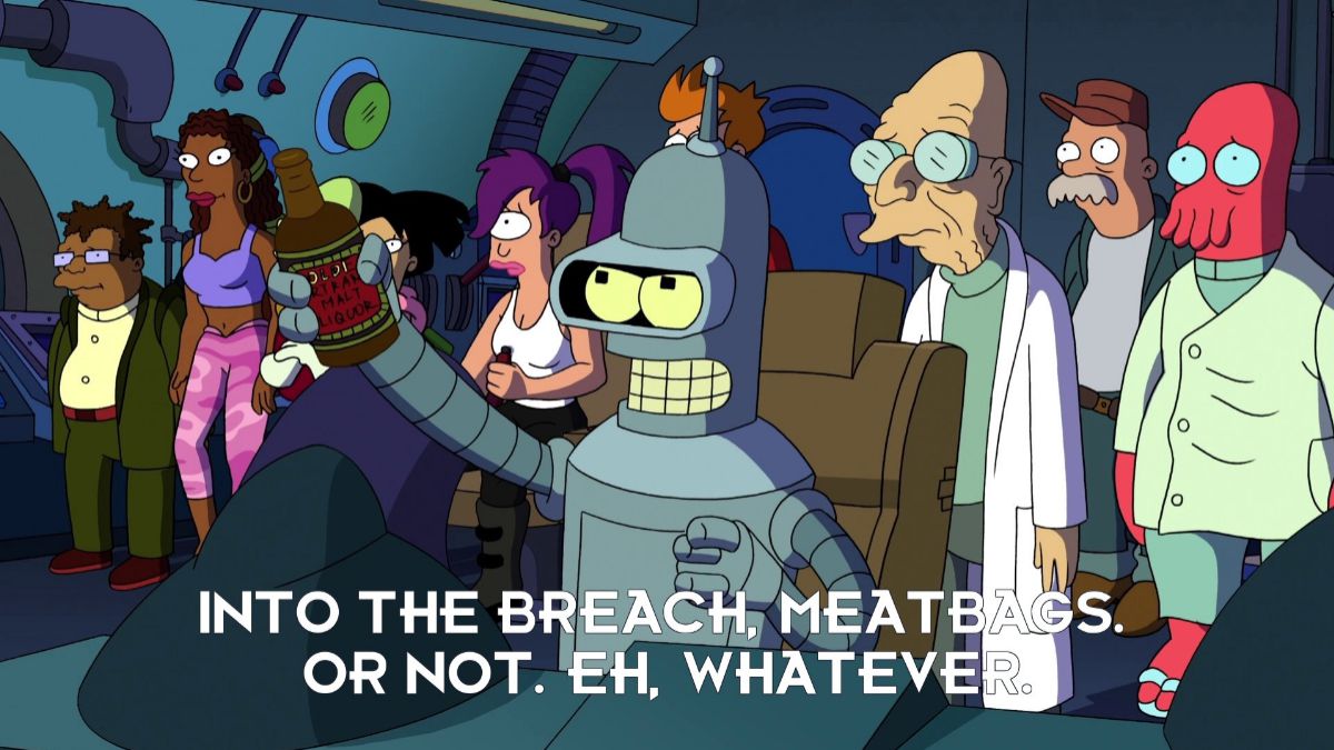 The A V Club On Twitter Meatbags Rejoice As Futurama Gets Its Own Meme Making Site Https T Co Ra54lzxvge