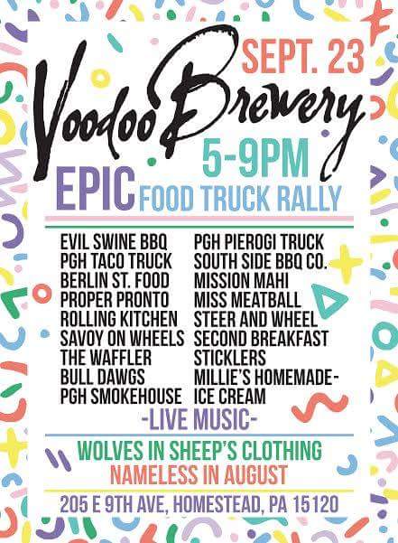 So much awesomeness 140 characters is not enough to tag them all. You don't want to miss this <a href="/Voodoo_Foodoo/">VoodooFoodoo</a> event