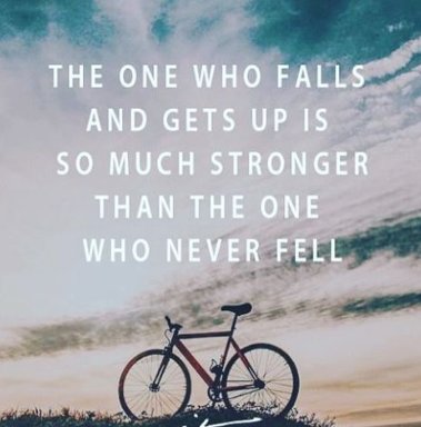 marketingeyeaus's tweet photo. The one who falls and gets up is so much stronger then the one who never fell. #inspiration https://t.co/o4G83LWfSx