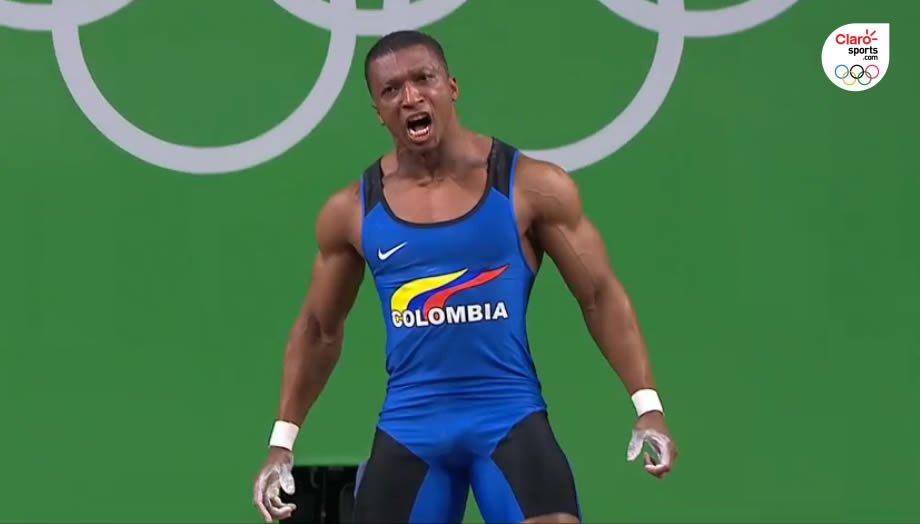 ClaroSportsCo's tweet photo. GRÍTA #ORO #COL 
En el #LevantamientoDePesas de los #JuegosOlimpicos #Rio2016 
GRACIAS ÓSCAR FIGUEROA https://t.co/WIHHoknveg
