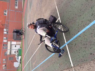Fantastic bike clinic last week at the Glenrose Rehabilitation Hospital. New skills and fun. #ACC #Glenrose