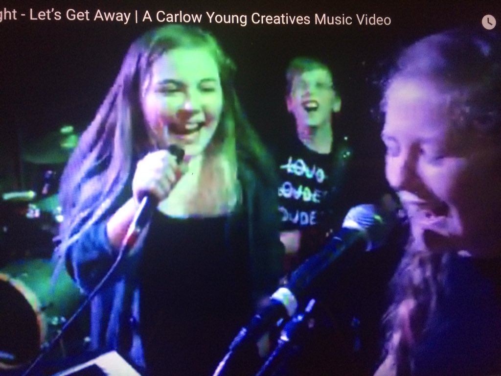 cheylenemurphy's tweet photo. So I made 5 music videos for the coolest bands around this weekend.. #Carlow #YoungCreatives https://t.co/xqAcerx4vX https://t.co/QgFijNNa8u
