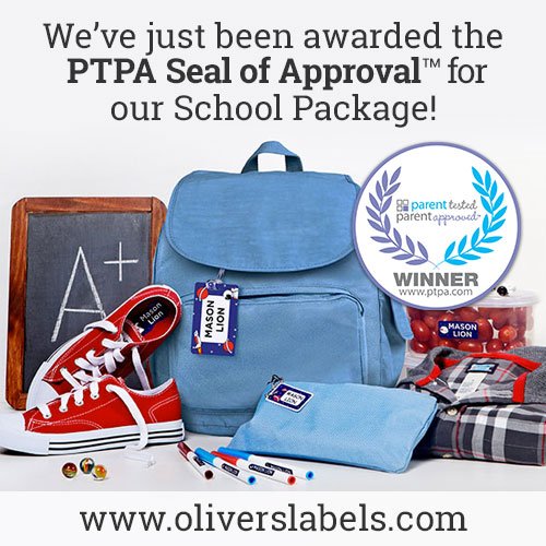 oliverslabels's tweet photo. We are proud to announce that our #SchoolPackage has been awarded the @PTPA #SealofApproval! https://t.co/bC7LZvslZS https://t.co/PPt3kYiOJv