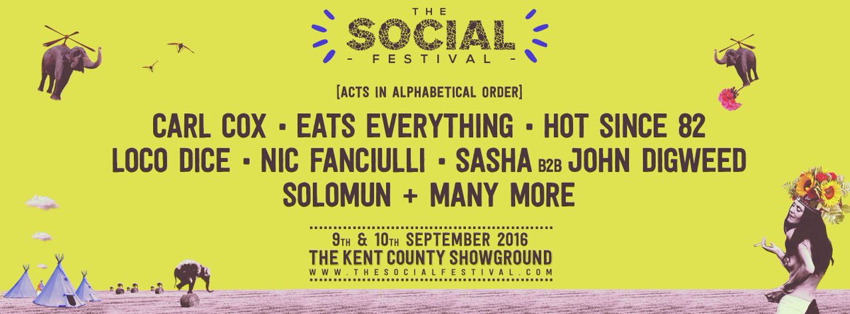 RControlRecs's tweet photo. COMPETITION
2 weekend tickets for @thesocial 
Simply FAV, RT &amp; Tag A Friend 
#housemusic #techno https://t.co/PID5K7gSiP