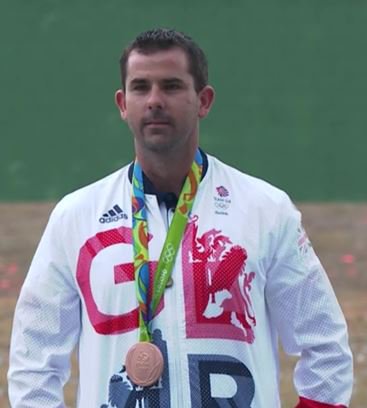 CPSAuk's tweet photo. The moment Ed Ling received his #Olympic Bronze medal @Rio2016_en! #CongratulationsEd https://t.co/pNkvmv4y3t