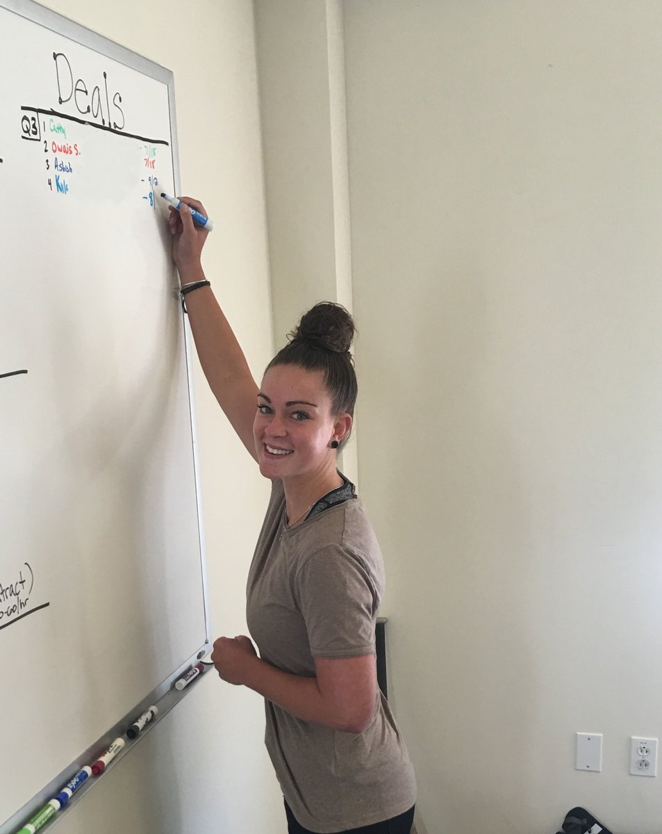 lightwavejobs's tweet photo. Congrats to Kelsey on her first deal! #LifeatLightwave https://t.co/a9CiQLuqeB