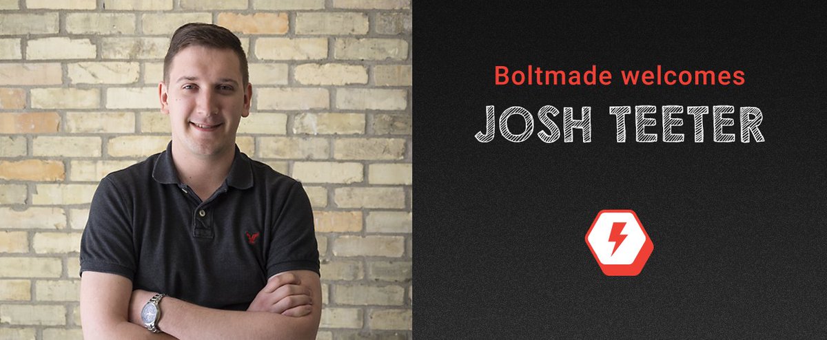 Boltmade's tweet photo. Help us give @whatisinternet a warm welcome to the @boltmade team! Read more on the blog: https://t.co/juuG6GSXQR https://t.co/wIIgYjgrcV