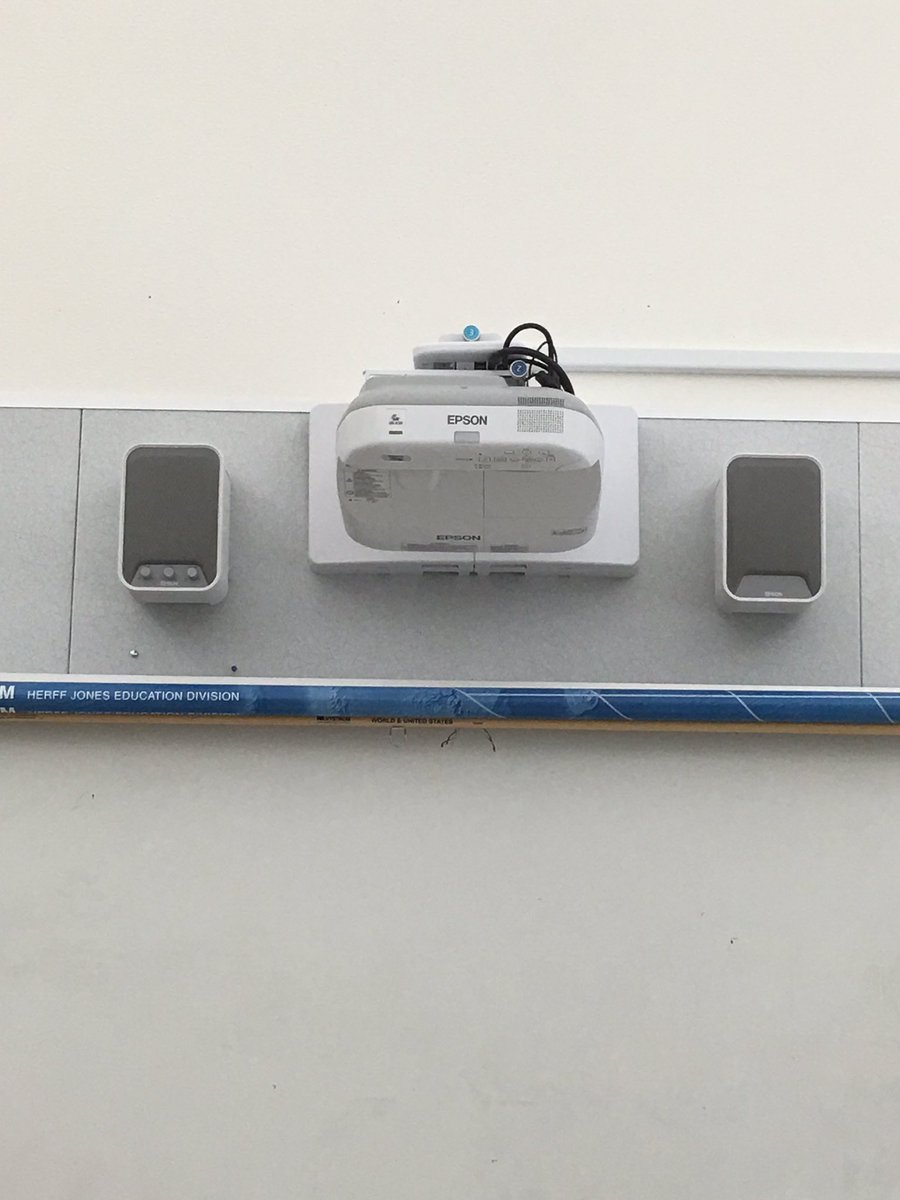 Jeff_C_Rogers's tweet image. Our @DDSecurity AV Team just installed this @EpsonEducation #585wi #interactiveprojector