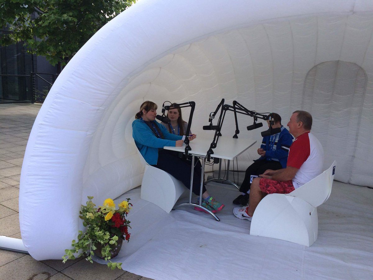 TheBuzzPod's tweet photo. Thanks everyone that had an interview the recording will be up on our itunes soon @RHSBloom @WiganCouncil https://t.co/cYcisU5HyT