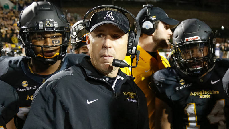 appstatesports's tweet photo. .@AppStCoachSatt was named one of 25 "Coaches on the Rise" by @AthlonSports!

READ: https://t.co/NnX3ORBXcX https://t.co/sI88agdwLY