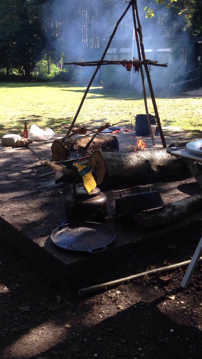 Busheycircle's tweet photo. We had an absolutely fab weekend at camp with @BandOTable691 #jumponboard #backtobasics #domore #camp #bushcraft https://t.co/r8sLYW0w6Z