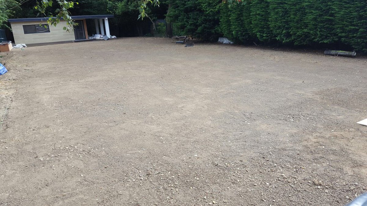avid_gardener's tweet photo. We've got 435 square meters of #turf to lay tomorrow...gulp! #gardening #gardenchat #turflaying https://t.co/fQxlIYL7uJ