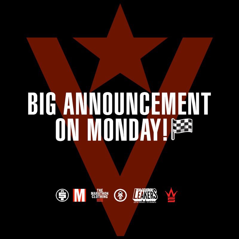 NipseyHussle's tweet photo. Big announcement 7 days from today. #victorylap #MarathonMondays https://t.co/0NcPwg67AQ