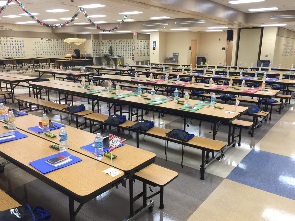 Great morning to welcome back the teachers. There is excitement in the air.