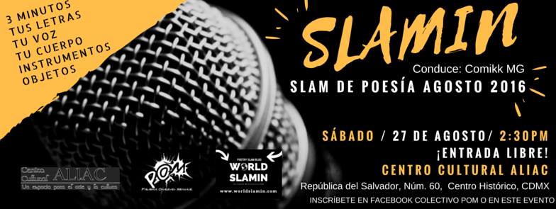 Centro_ALIAC's tweet photo. ¿Quién dice yo? El próx. Slamín por #ColectivoPOM conducido por @ComikkMG será el 27dAgosto https://t.co/6nGbUUZcDU https://t.co/GHurddgRMp