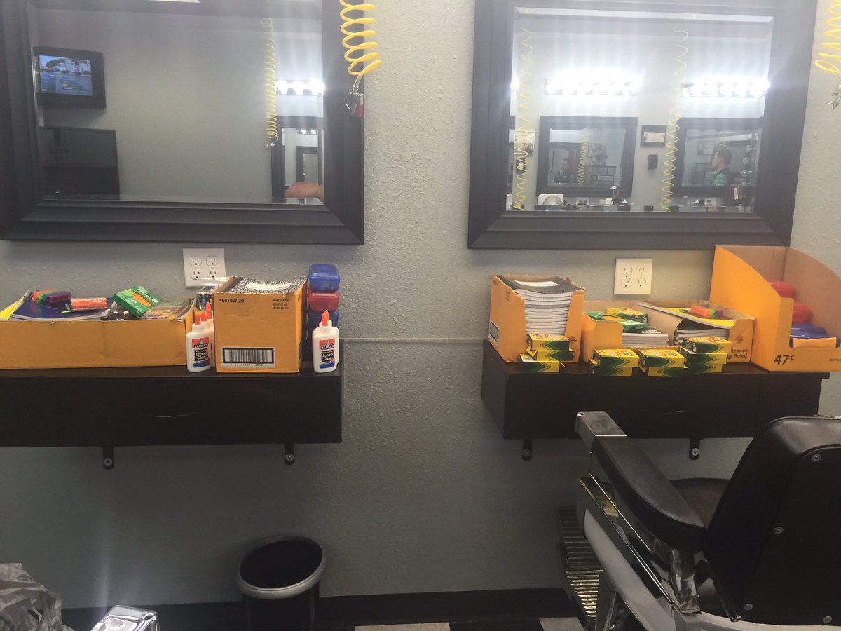 DaFadeShop's tweet photo. Stop buy and get your free school supplies while it last with haircut💈✂️💺💈 https://t.co/UcAApYBIhs