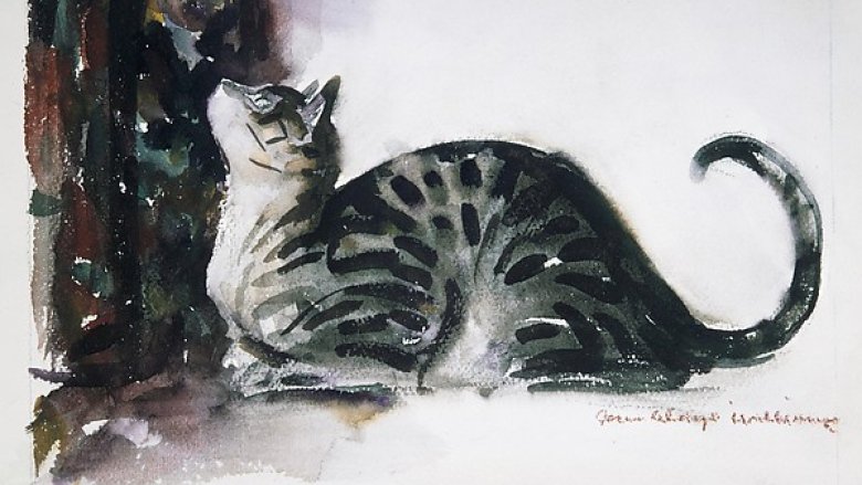CBCArts's tweet photo. Look at cats, learn about art history—courtesy of @metmuseum: https://t.co/JZMhw6DCMA #InternationalCatDay #MeowMet https://t.co/Tci3PFqghA