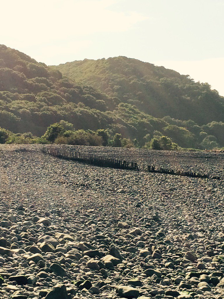 oliviamccannon's tweet photo. View at Porlock Weir (Ash Farm up there) 'And here were forests ancient as the hills' @GregMLeadbetter @ColeridgeNT https://t.co/xXWzDHjfmC