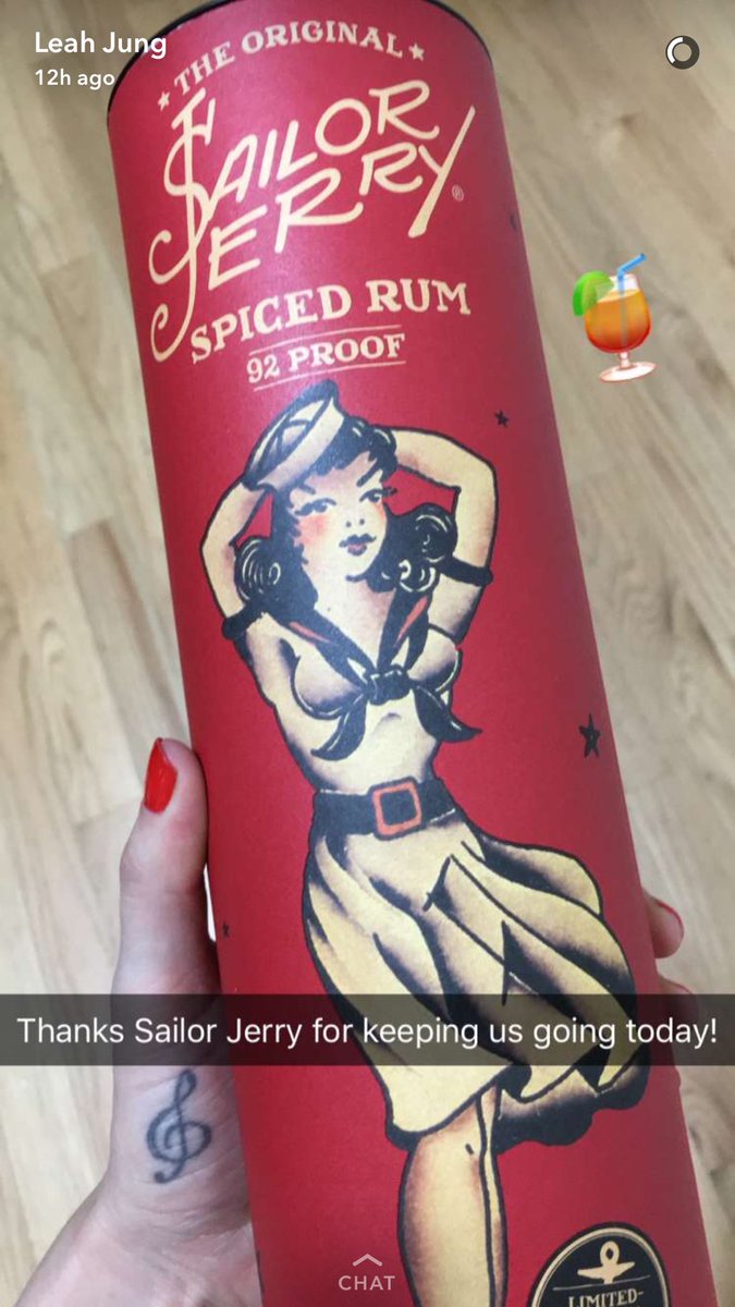 DanaDynamite's tweet photo. Yassss!! @leah_jung @SailorJerry #92proof #BehindTheScenes #playboy https://t.co/H22RgA4S23
