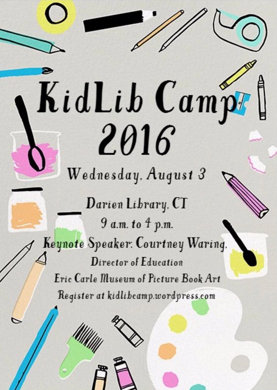 mylibrarynyc's tweet photo. Did you miss #kidlib16 @darienlibrary last week? Check out all the postings for the day at: https://t.co/bzBLEWjPPm https://t.co/gZQB68T0m3