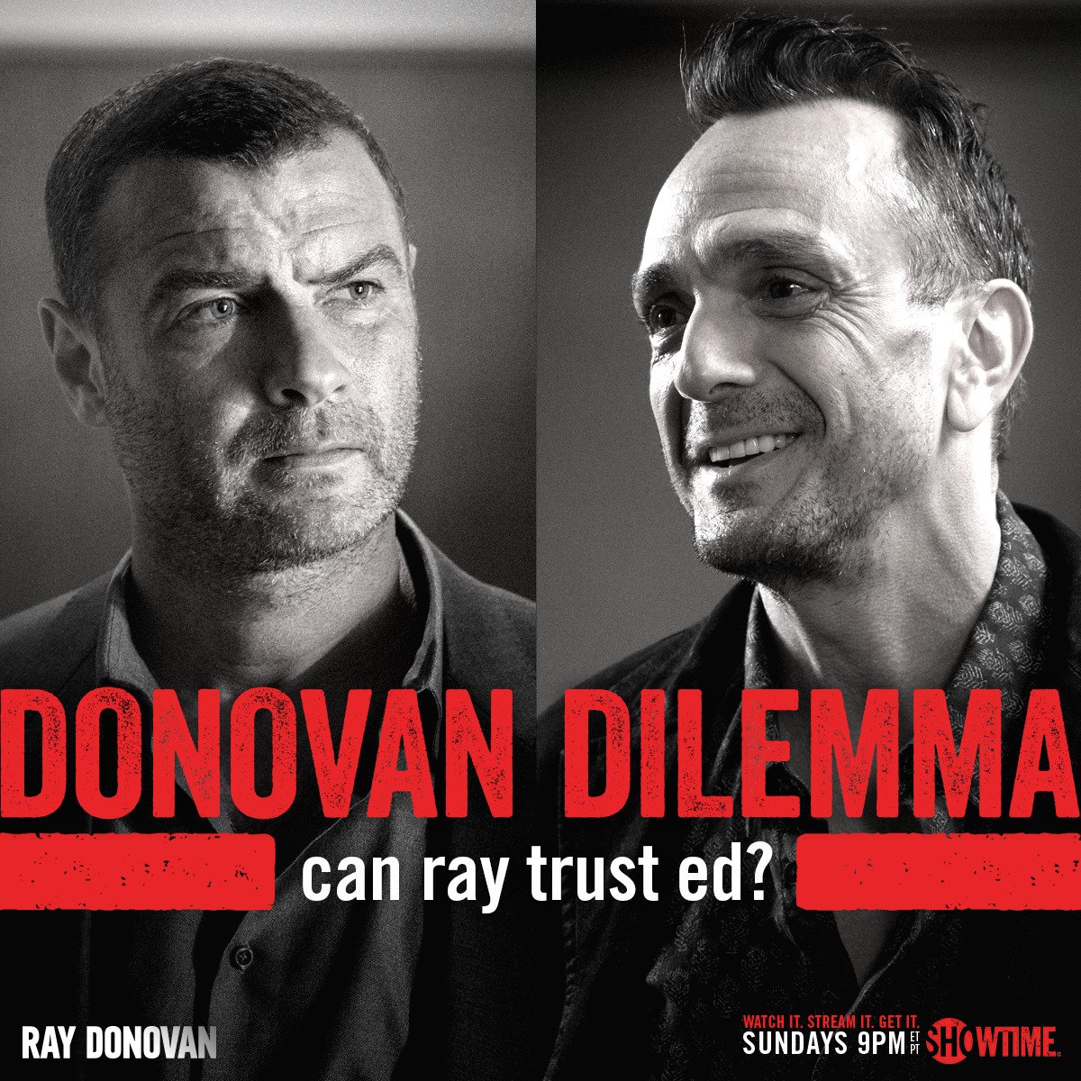 SHO_RayDonovan's tweet photo. Beware of friends in low places. #DonovanDilemma https://t.co/WxE8Ati5Ci
