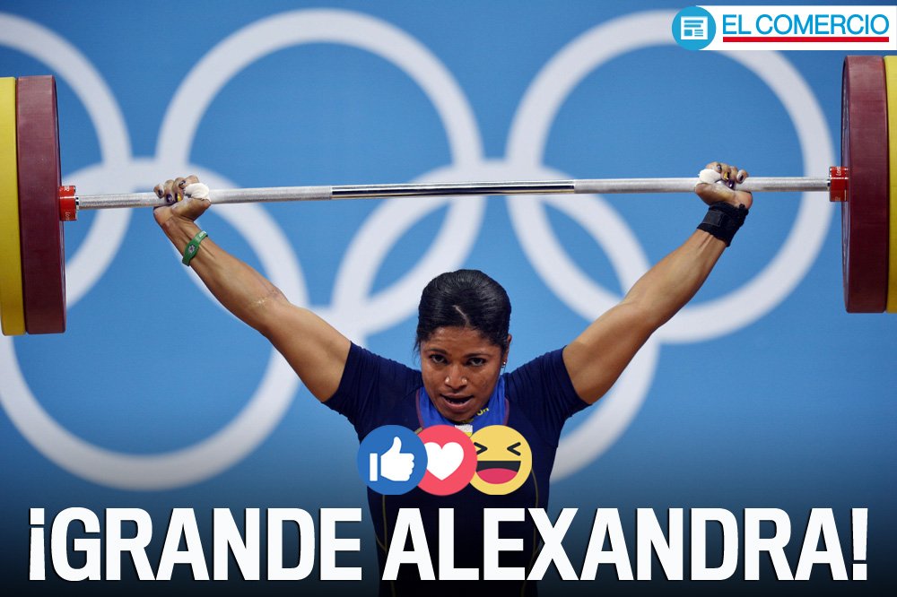 elcomerciocom's tweet photo. #LevantamientoDePesas : Alexandra Escobar termina en cuarto lugar. ¡Para nosotros siempre será una campeona! 👏👏👏 https://t.co/Ktm3Nkm1pS