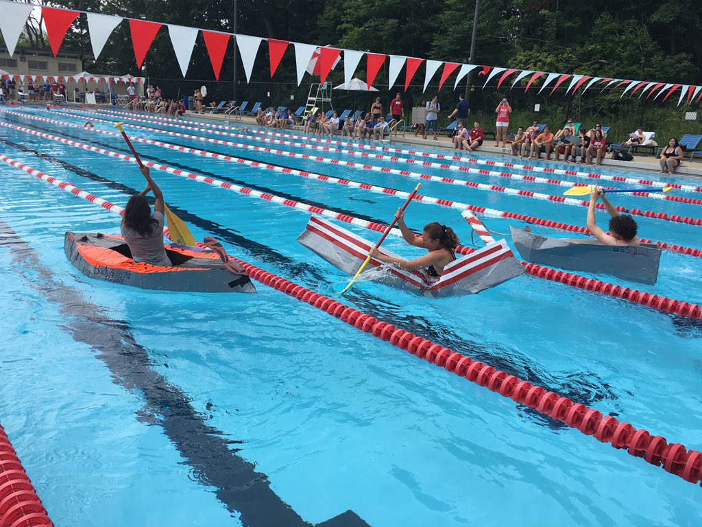 cedso's tweet photo. Cardboard regatta. #trainRPS #iureslife https://t.co/4zqB39IgXo