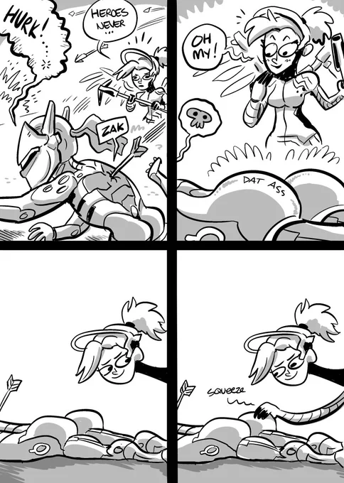 Heroes never die #overwatch #genji #mercy #markraas 