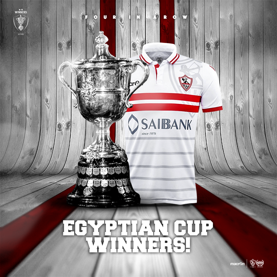 ZSCOfficial's tweet photo. #ZamalekSC are crowned Egyptian Cup Champions for the 25th time in history after beating Al Ahly(3-1)🏆⚽️💪💪#CHAMP25NS https://t.co/cu2hfxFOsp