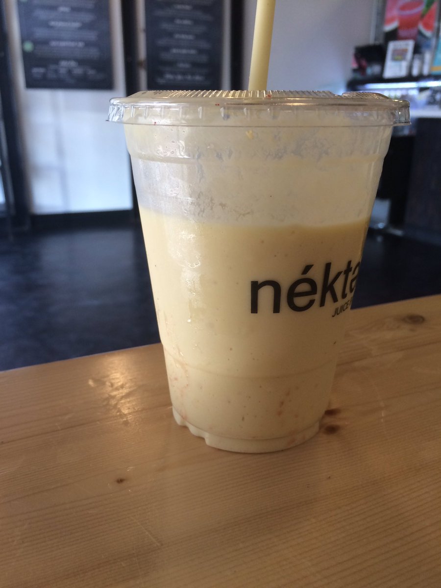 dallas_fff's tweet photo. took a necessary cool down today with @NekterJuiceBar's new mango delight!! delicious!!!! https://t.co/rMt5ACBAr0