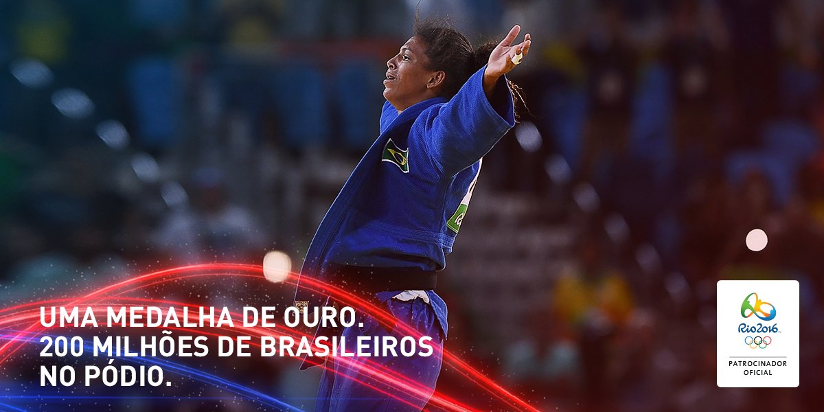 ClaroBrasil's tweet photo. Aêêêêêêêê! É #ouro do #TimeClaroEmbratel no judô feminino. Que #MomentoGigante do #BRA, Rafaela Silva. ❤️ https://t.co/FMieBCROz6
