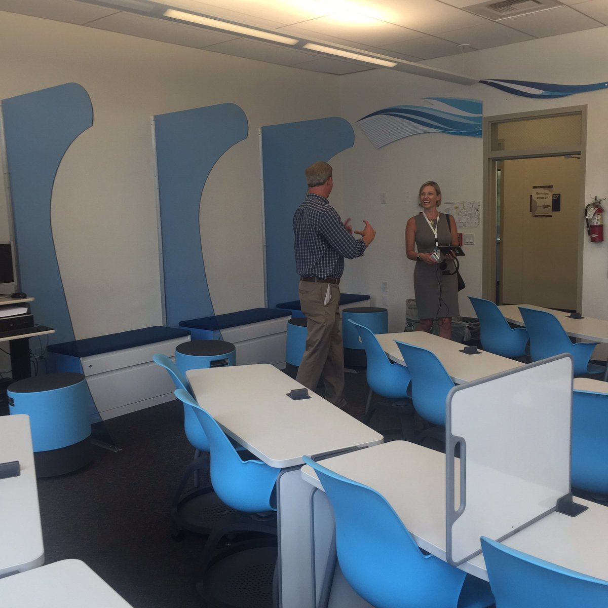 Ed_Sensei's tweet image. Another example of #flexiblelearningenvironments #designthinking